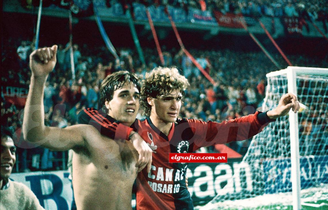 Imagen Debutó en Newell´s en 1988. 