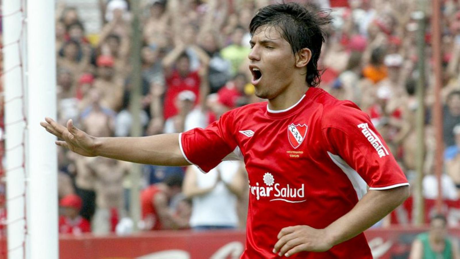 Imagen Agüero fue el futbolista más joven en disputar la Libertadores hasta 2007