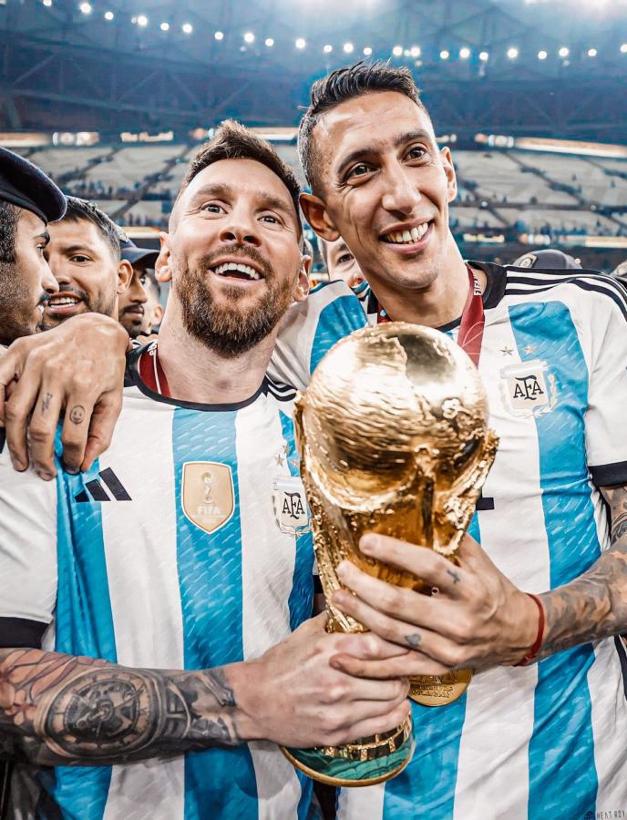 Imagen Di María y Messi, dos piezas determinantes en el ciclo Scaloni.