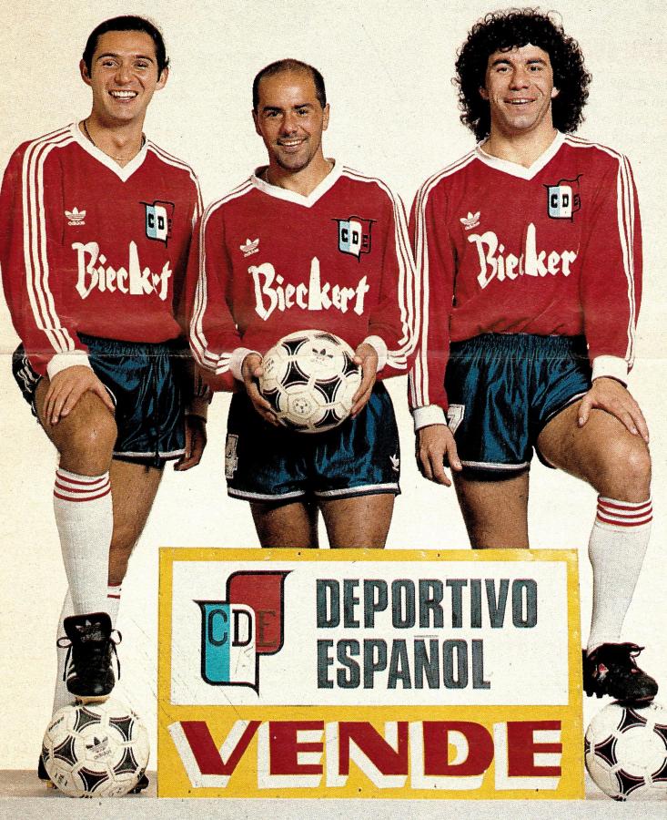 Imagen El 8 de junio de 1993 se publica un artículo llamado EL TRIO MAS MENTADO, con Raul Alejandro Peralta, José Alberto Batista y Walter Adr´ián Parodi, piezas fundamentales de Deportivo Español que estaban a la venta. Foto: Alfredo Willimburgh