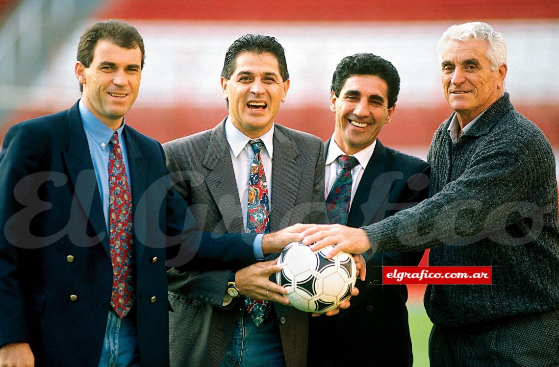 Imagen Cuatro arqueros mundialistas: Nery, el Pato Fillol, Carnevali y el gran Amadeo Carrizo.