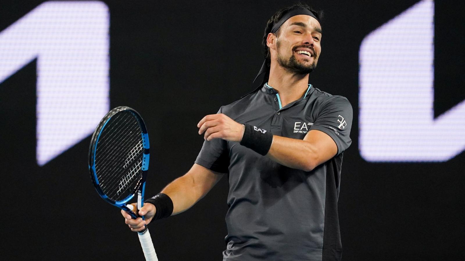 Imagen Fabio Fognini derrotó a De Miñaur y será el próximo escollo de Rafael Nadal.