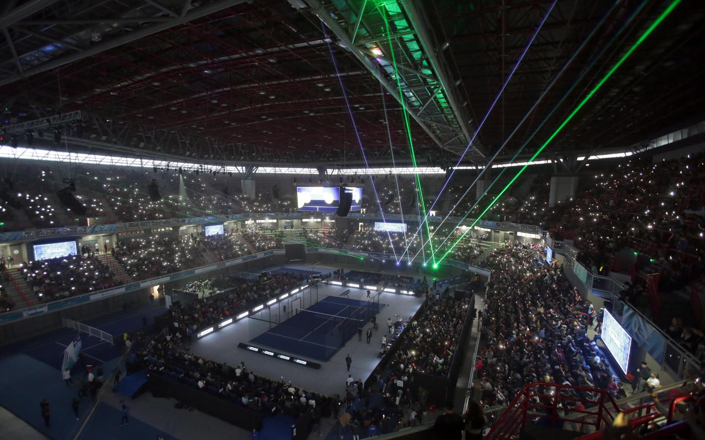 Imagen El estadio cubierto Aconcagua Arena, colmado en la final del Mendoza Premier Padel.