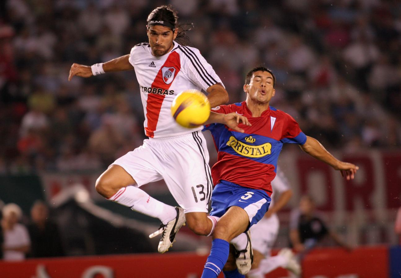 Imagen Abreu en el último encuentro entre River y la Católica en 1998 (Baires)