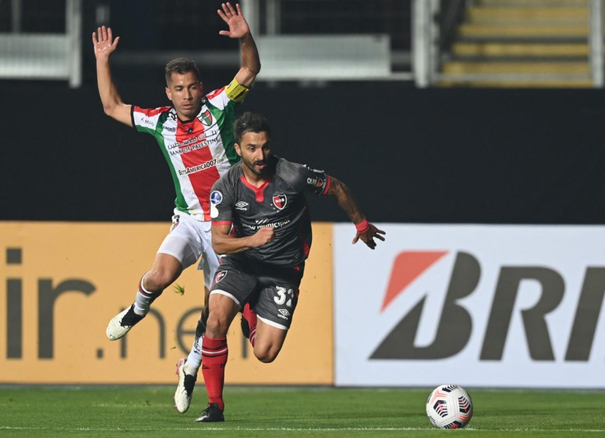 Imagen Scocco volvió a ser titular en Newell's (MARTIN BERNETTI / AFP)