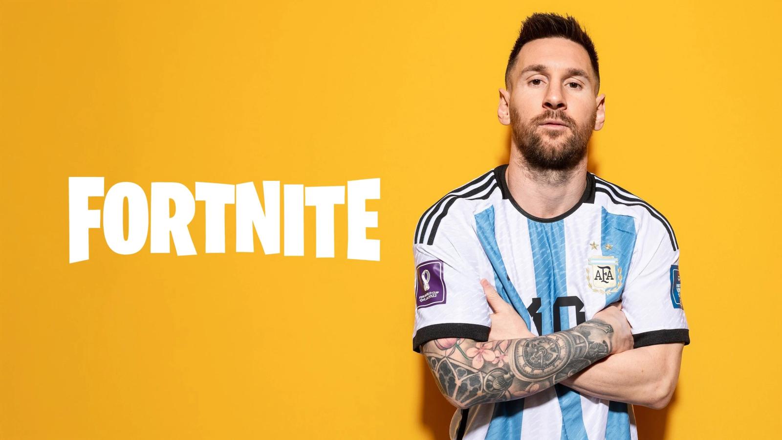 Imagen Messi tendrá su propia skin en Fortnite.