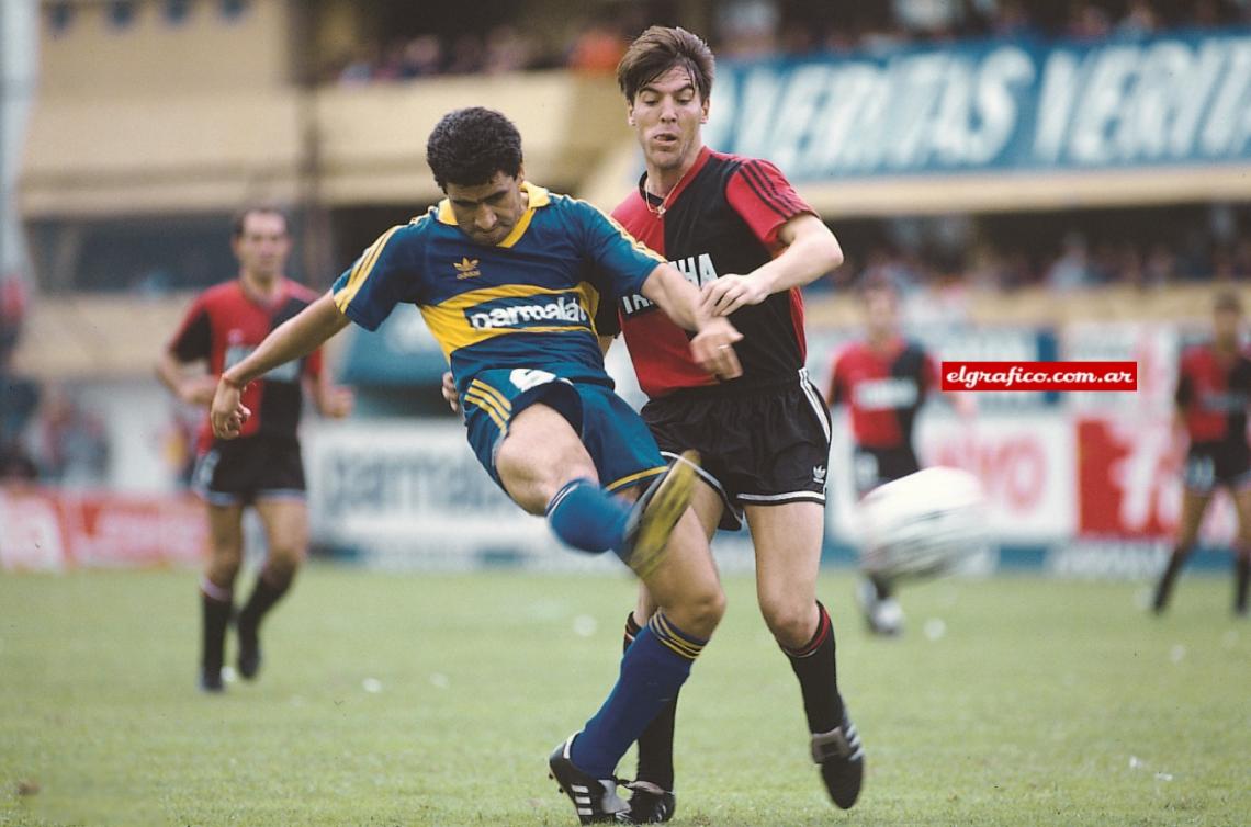 Imagen Acosta pasó a ser protagonista con la camiseta de Boca. 