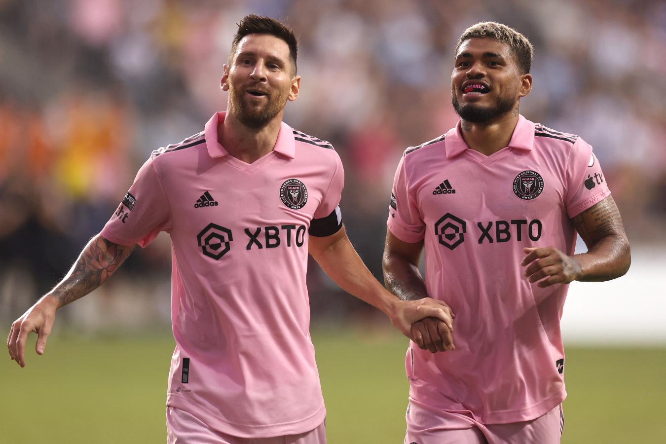 Imagen Lionel Messi y Josef Martínez se entendieron bien en estos meses. Foto: AFP