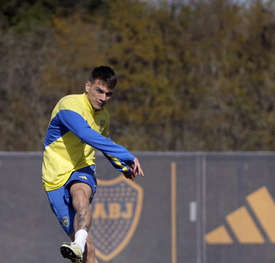 Imagen Zenón dejó la Selección y se entrenará este lunes con Boca.