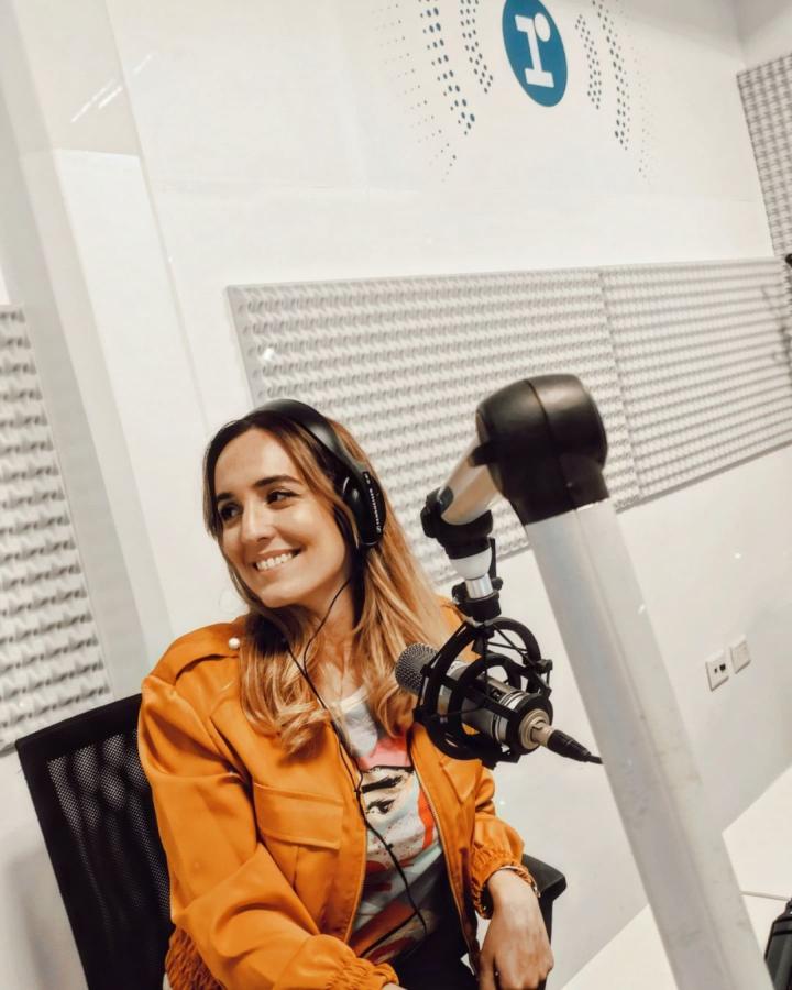 Imagen La radio, otra de las pasiones de Antonella.