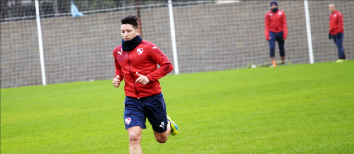 Imagen Damián Martínez durante un entrenamiento de esta pretemporada. Foto: Infierno Rojo.