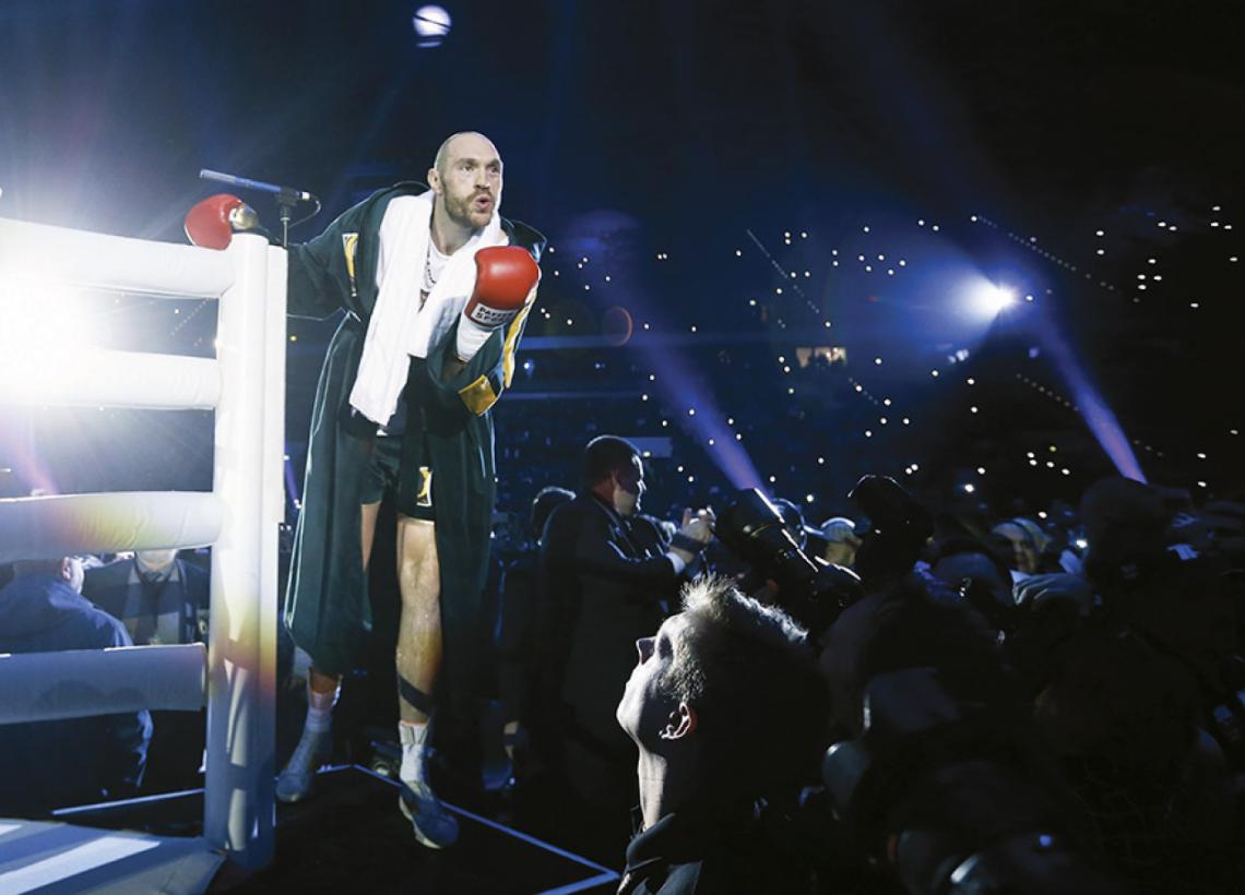 Imagen La noche en que Fury derrotó a Klitschko y se sintió en el cielo. Luego, su vida se desplomó.