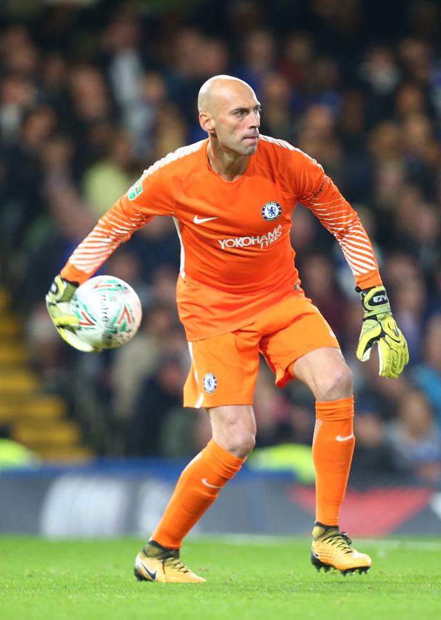 Imagen Wilfredo Caballero ganó 3 títulos en su paso por Chelsea entre 2017 y 2020 (Kieran Galvin / NurPhoto / NurPhoto via AFP)