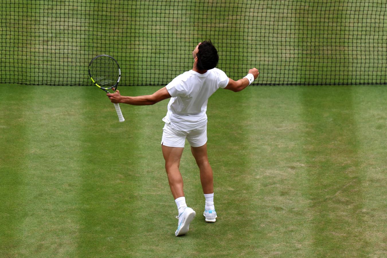 Imagen Carlitos Alcaraz quiere alcanzar nuevamente la gloria sobre el césped de Wimbledon