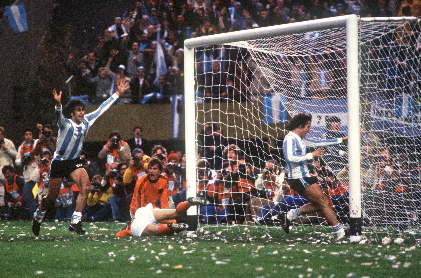 Imagen 1978, la primera estrella de Argentina (FILES / AFP)