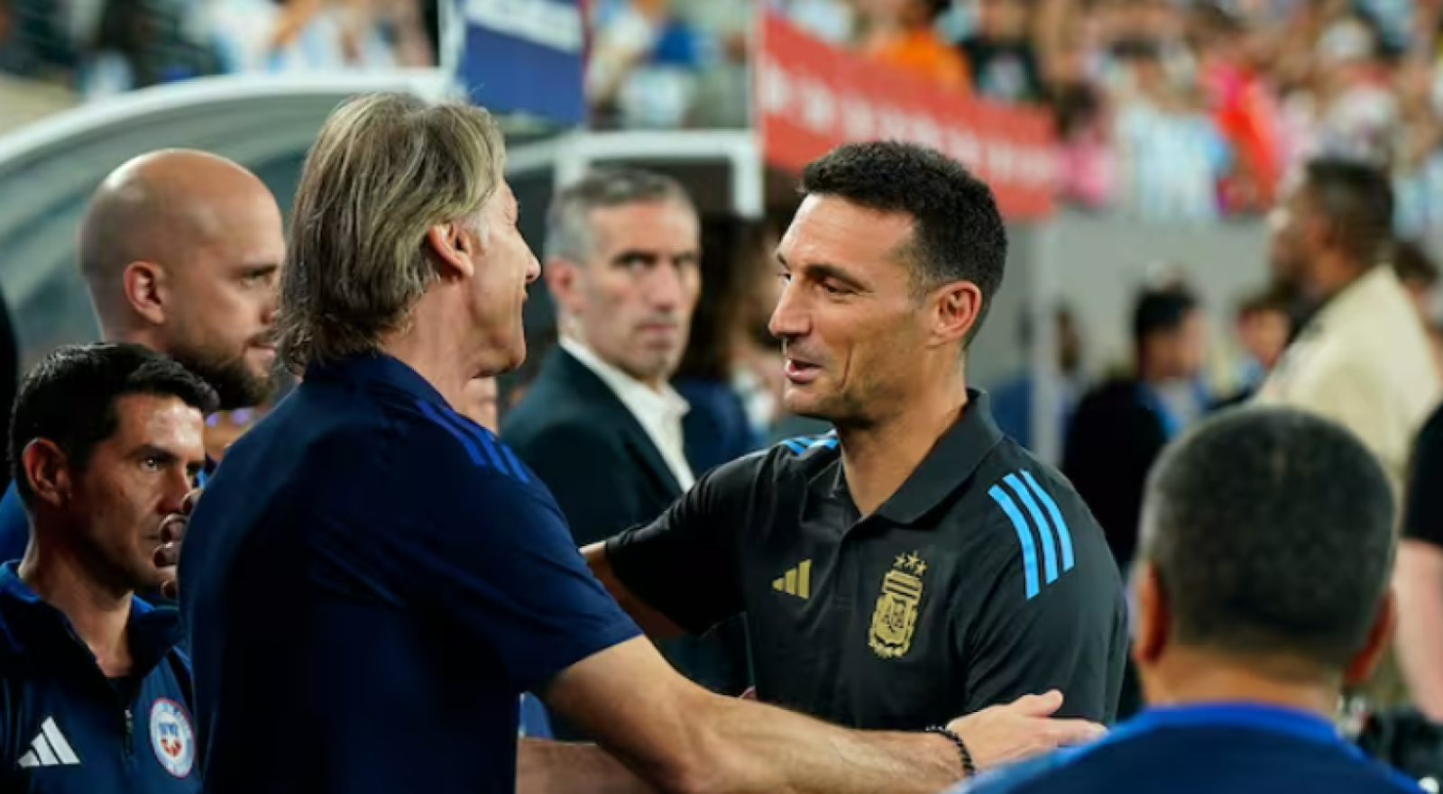 Imagen El Tigre alabó la función de Lionel Scaloni al frente de la Selección Argentina.