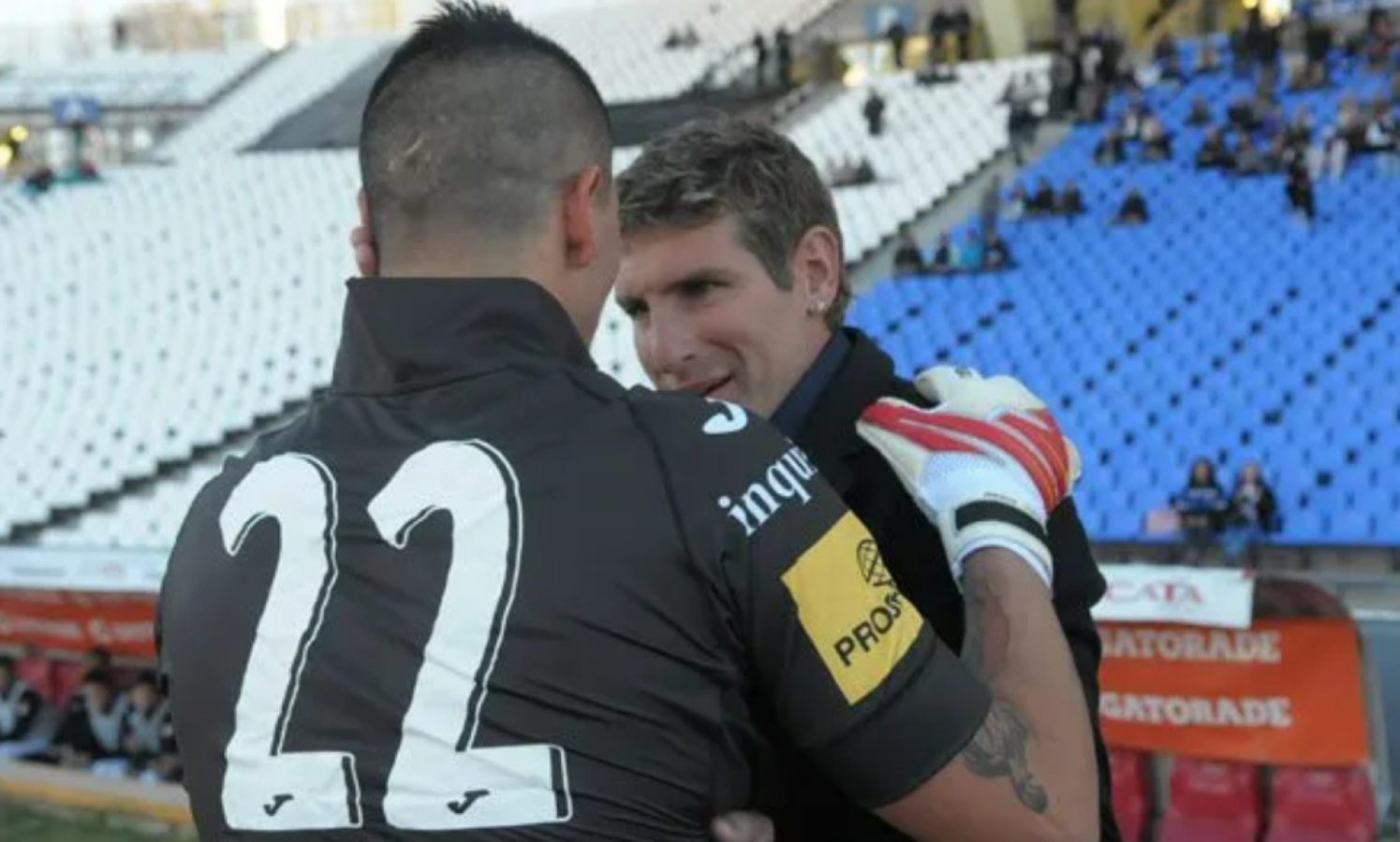 Imagen Martín Palermo, considerado como un ídolo por Migliore.