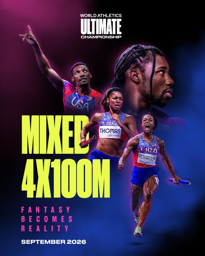 Imagen El relevo mixto de 4x100 metros, la gran novedad del evento