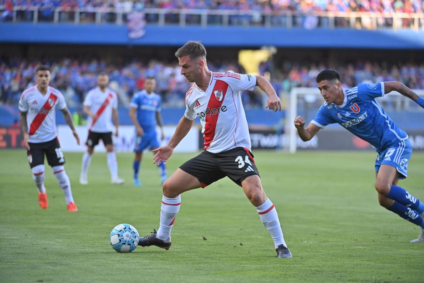 Imagen Giuliano Galoppo, titular en el primer mediocampo de Gallardo.