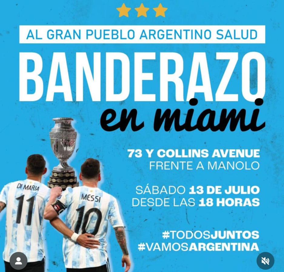 Imagen La convocatoria oficial para el público argentino.