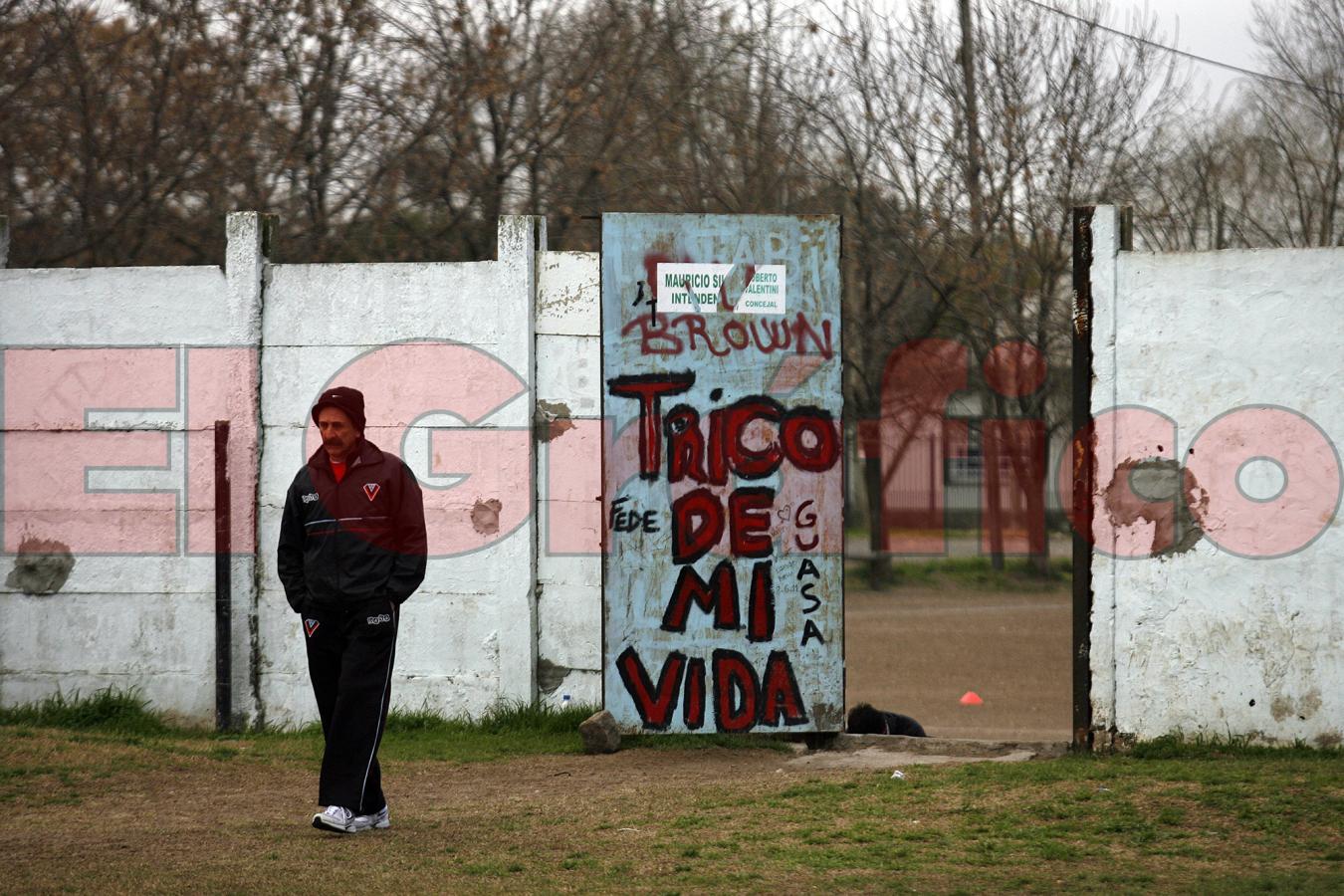 Imagen Pablo Vico le abrió las puertas del club a El Gráfico en 2011