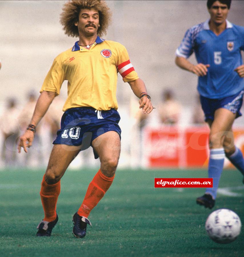 Imagen Carlos ¨El Pibe¨ Valderrama.