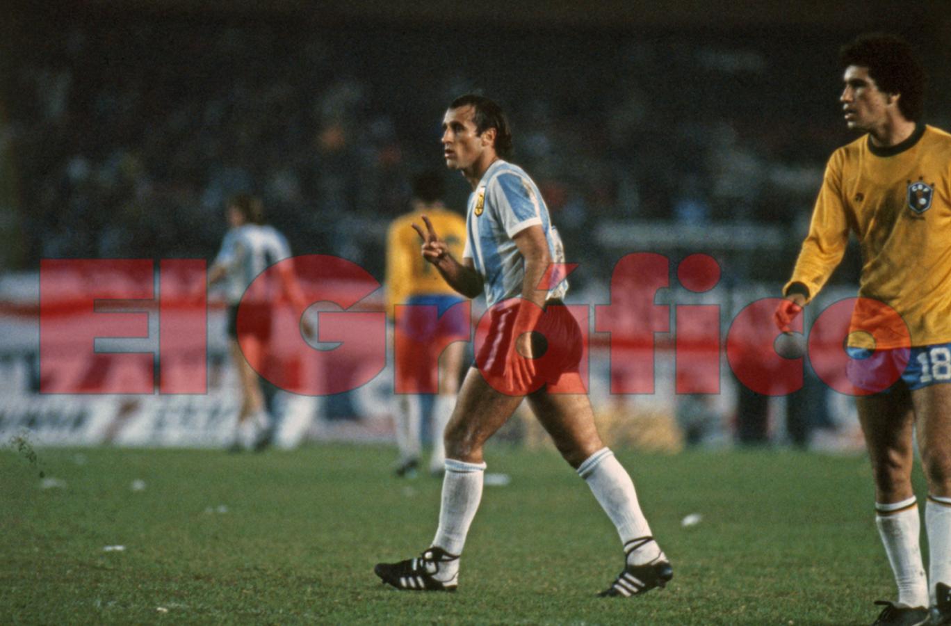 Imagen A pedido del doctor Bilardo, Mouzo contra Brasil en el Monumental.