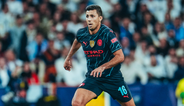 Imagen de En cuántos partidos quedó el récord europeo de Rodri en Manchester City