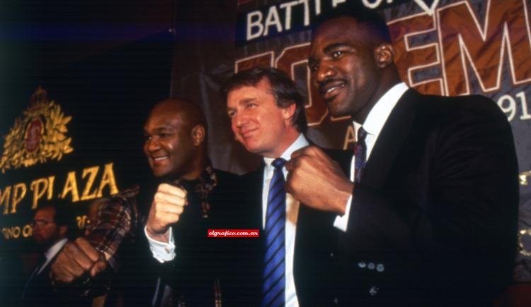 Imagen de 1991. Holyfield – Foreman: un peleón