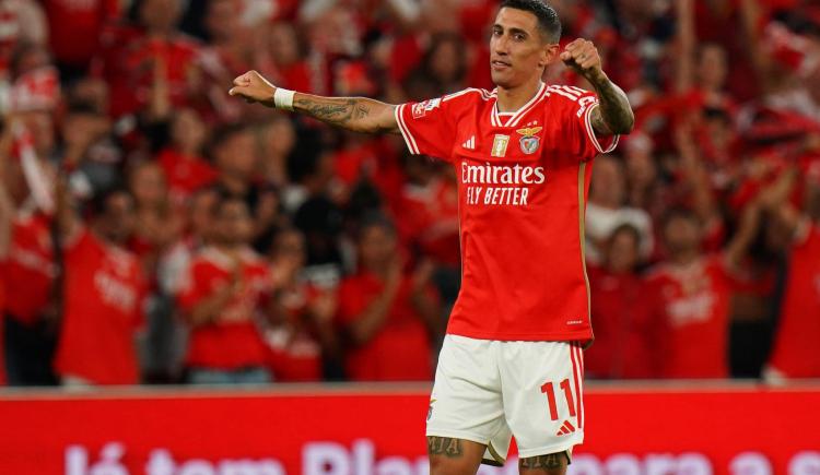 Imagen de Ángel Di María sigue de racha: gol y asistencia en el triunfo de Benfica