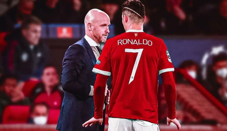 Imagen de Ten Hag le marcó la cancha a Cristiano: “Fue un comportamiento inaceptable”