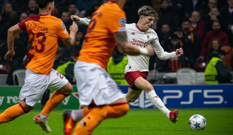 Imagen de Alejandro Garnacho sigue encendido: gol a Galatasaray por Champions y festejo polémico