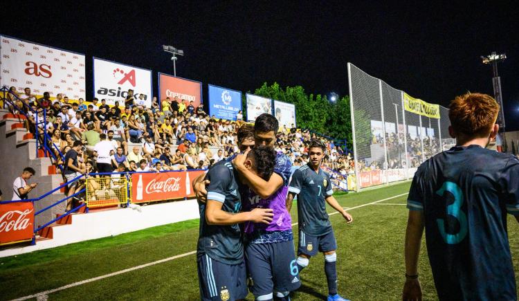 Imagen de El Sub-20 de Mascherano sumó su primer triunfo en L’Alcudia