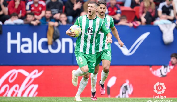 Imagen de Gol de Guido Rodríguez en la derrota de Betis