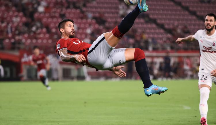 Imagen de Chilena espectacular en el fútbol japonés que se postula para el "Puskas"