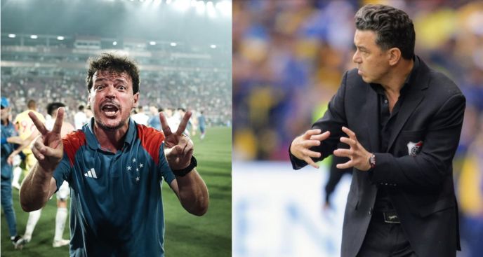 Imagen de El récord de Marcelo Gallardo que igualó Fernando Diniz