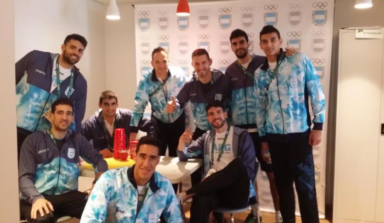 Imagen de La selección de voley llegó a Río