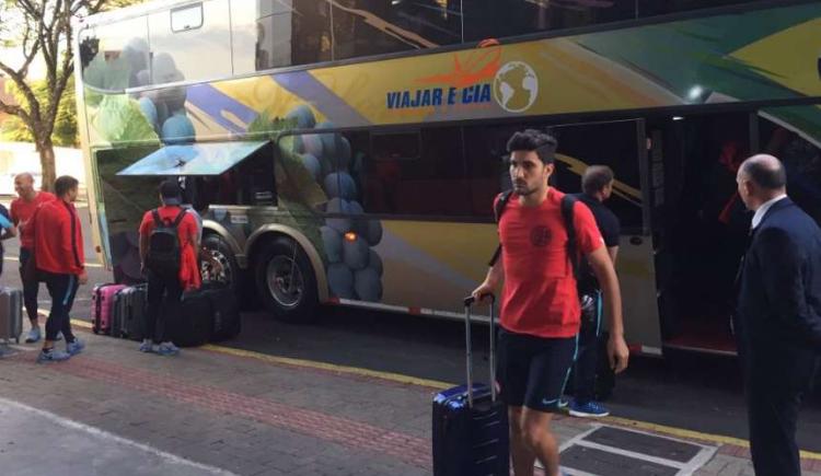 Imagen de San Lorenzo se prepara en Brasil