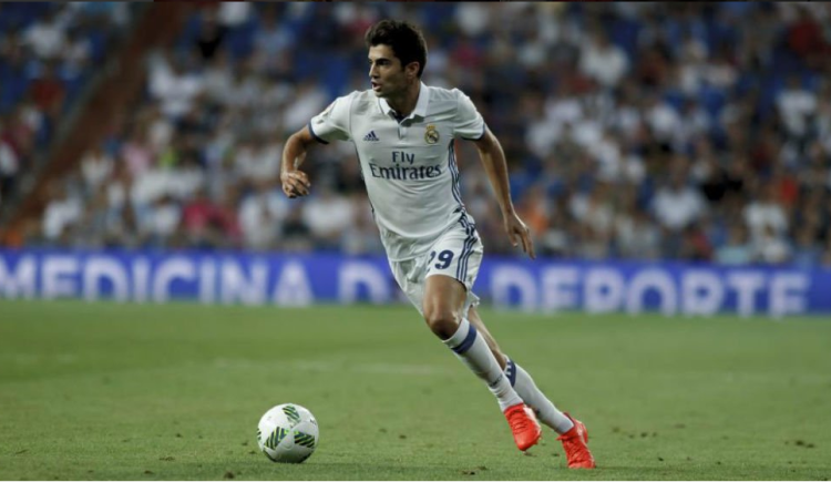 Imagen de "Olé, olé, olé, olé, Enzo, Enzooo...": el hijo de Zidane debutó en el Bernabéu con un gol