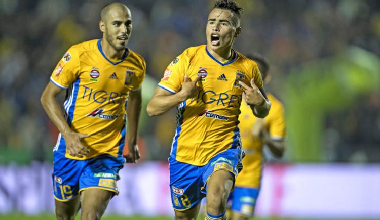 Imagen de Tigres finalista, con Zelarayan como héroe