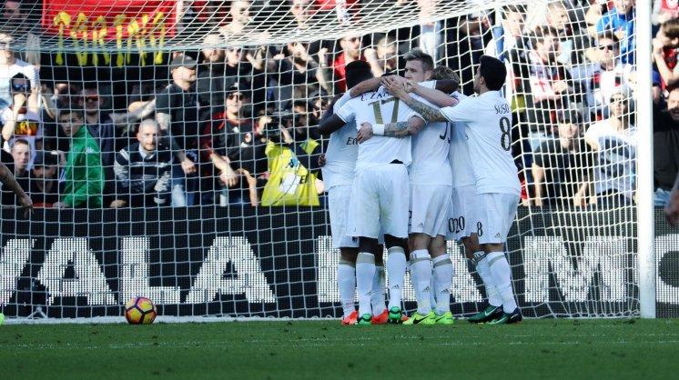 Imagen de Milan, con presencia argentina, venció a Sassuolo