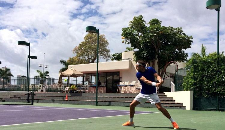 Imagen de Mónaco se prepara para Indian Wells