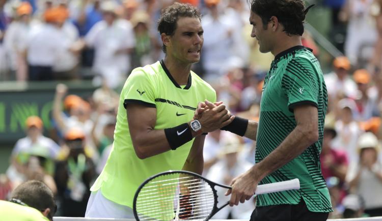 Imagen de Federer campeón en Miami