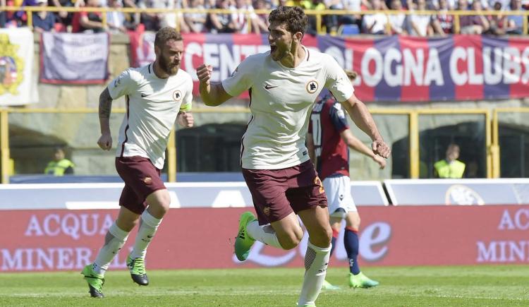 Imagen de Federico Fazio convirtió en el triunfo de Roma