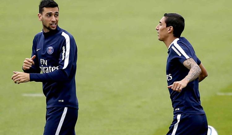 Imagen de Pastore y Di María, en problemas