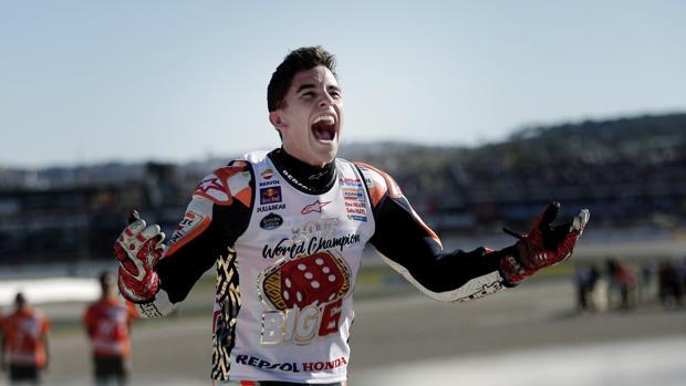 Imagen de Marc Marquez es tetracampeón