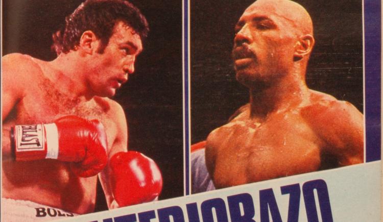 Imagen de 27 de marzo de 1984, Roldán - Hagler: la pelea esperada