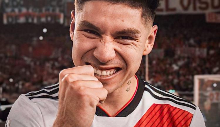 Imagen de En familia: el festejo íntimo de Gonzalo Montiel por su vuelta a River