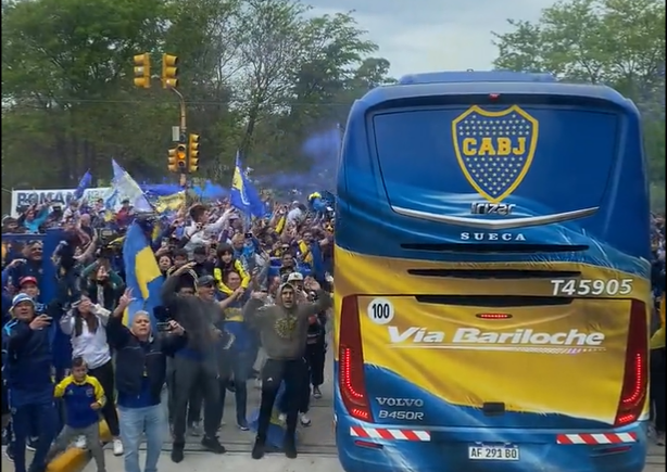 Imagen de Cupido boquense motorizado rumbo a Río