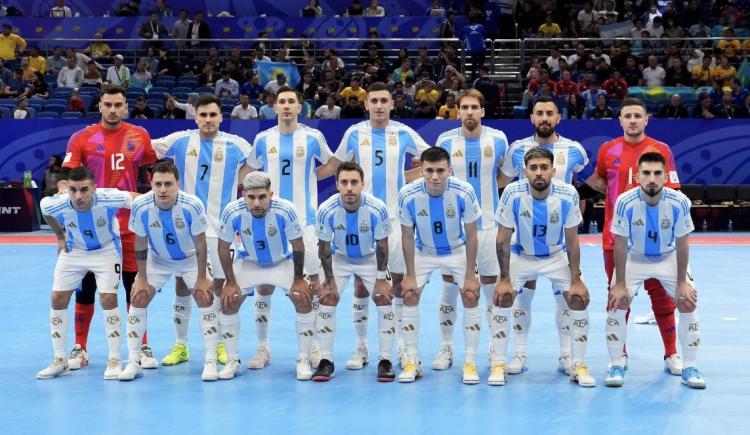 Imagen de Histórico: la nueva posición de Argentina en el ranking mundial de futsal